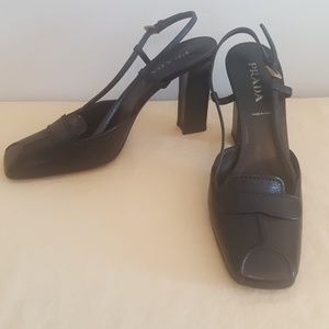 Prada Slingback Heels